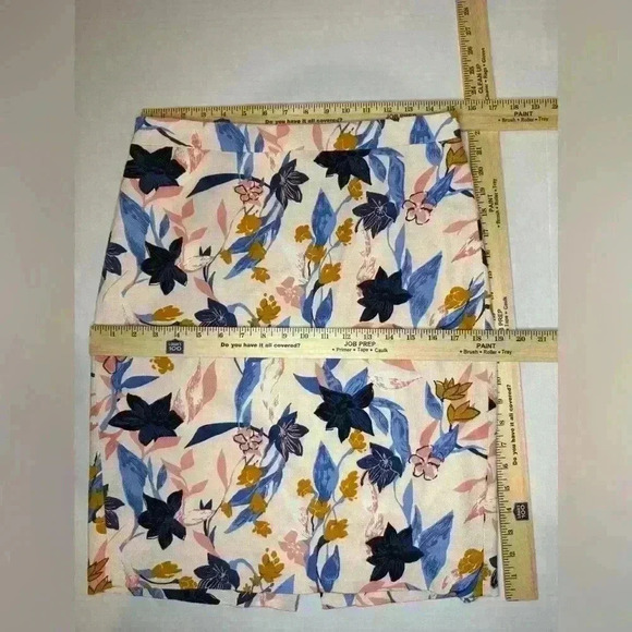 J.Crew woman’s A-line skirt floral size 6 100% cotton - Picture 2 of 7
